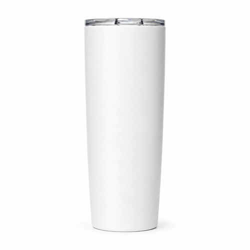 Blank White Tumbler – Design Your Own