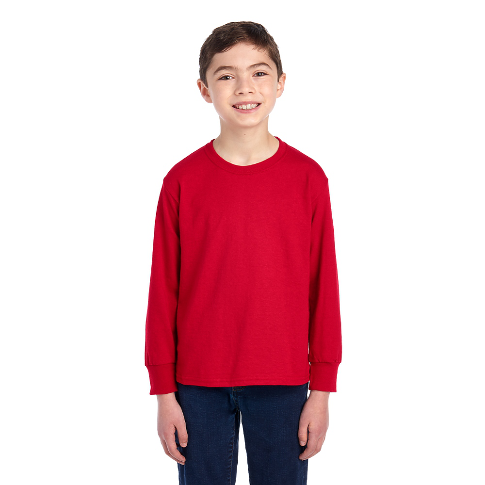 Jerzees Youth 50/50 Longsleeve T - 29bl