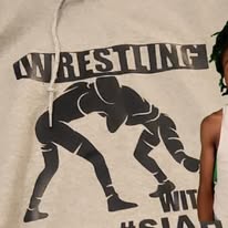 Wrestling with #SIAH™ Premium Hoodie