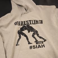 Wrestling with #SIAH™ Premium Hoodie