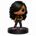 Custom Fashion Doll Figurine – Personalized 3D-Style Collectible