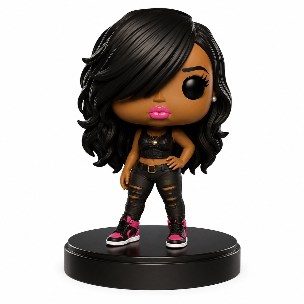 Custom Fashion Doll Figurine – Personalized 3D-Style Collectible