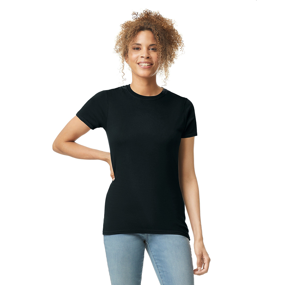 Gildan Ladies 4.5oz 100% Softstyle T - 64000l