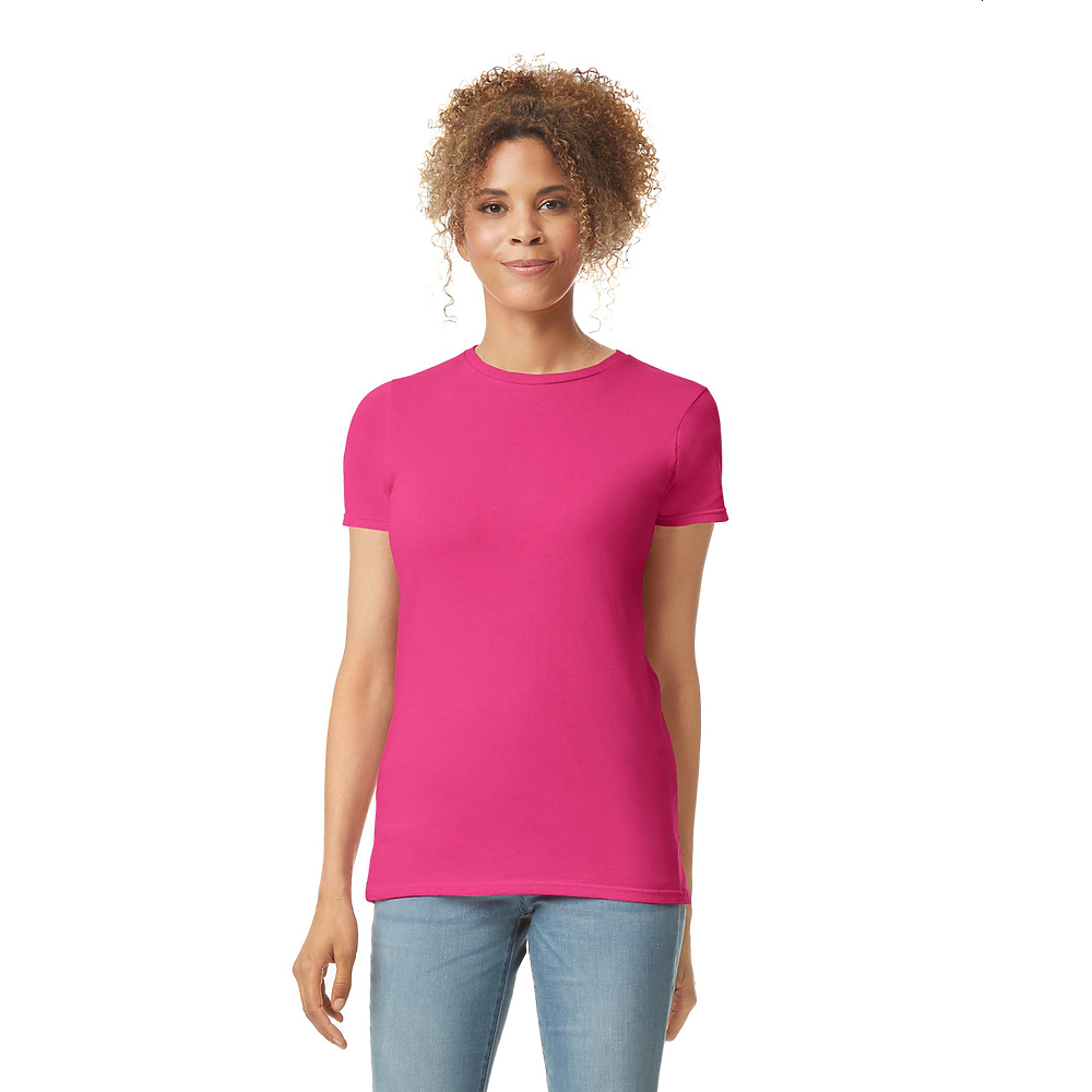 Gildan Ladies 4.5oz 100% Softstyle T - 64000l