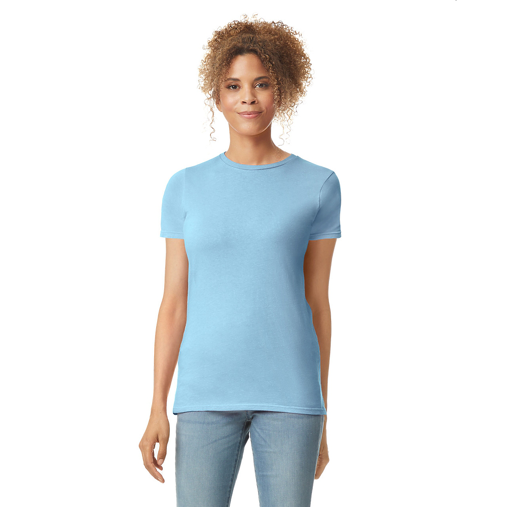 Gildan Ladies 4.5oz 100% Softstyle T - 64000l