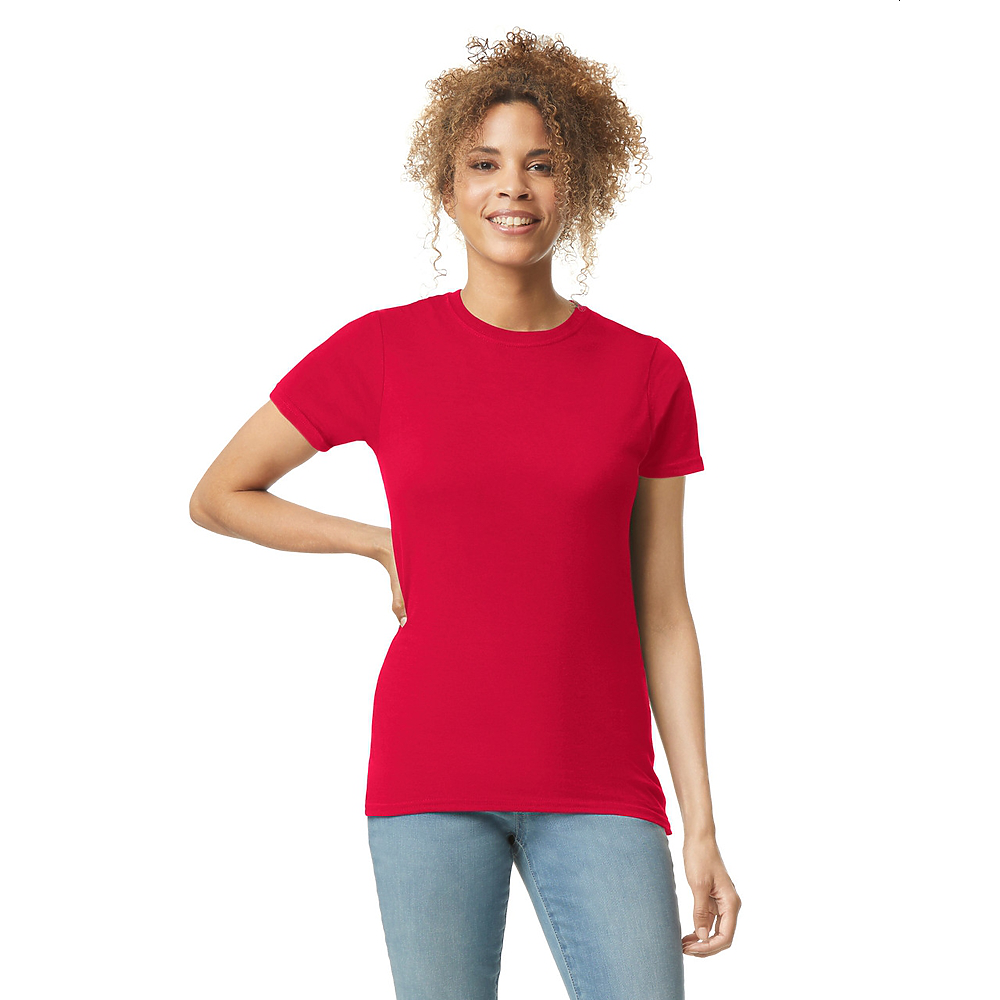Gildan Ladies 4.5oz 100% Softstyle T - 64000l
