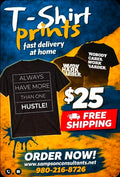 Custom Printed T-Shirt – Fast Delivery