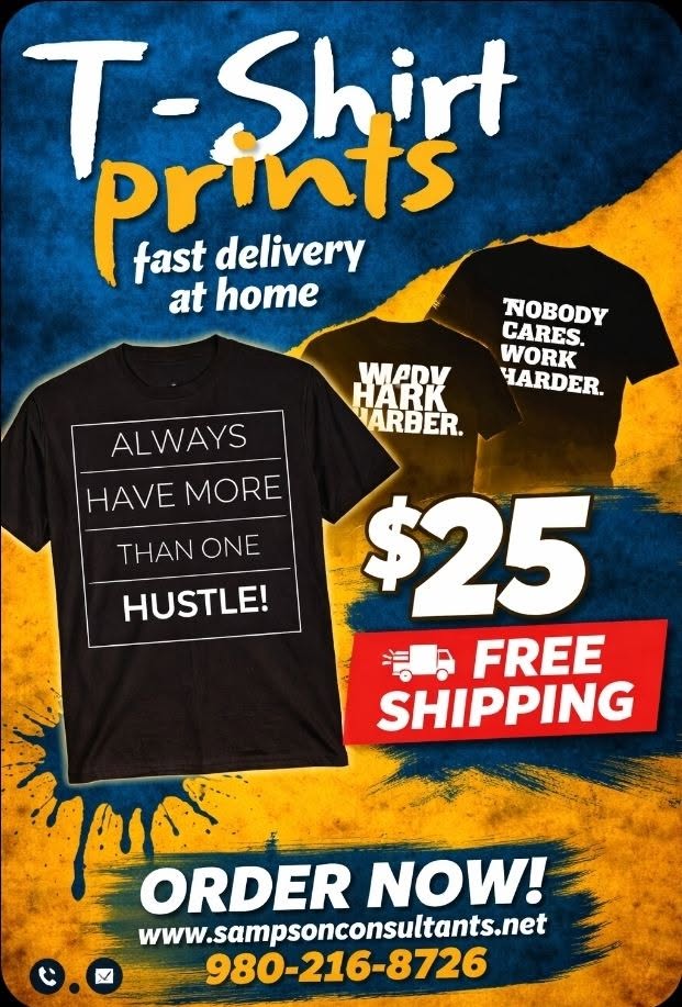 Custom Printed T-Shirt – Fast Delivery