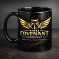 Custom Business Logo Black Ceramic Mug