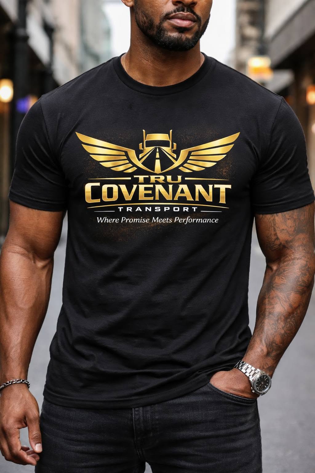 Custom Business Logo T-Shirt