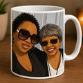 Custom Two-Person Mother Daughter Portrait Mug