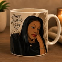 Custom Mother’s Day Cartoon Portrait Mug