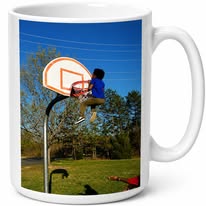 Custom 15 oz Coffee Mug – Personalized Full-Color Photo Mug