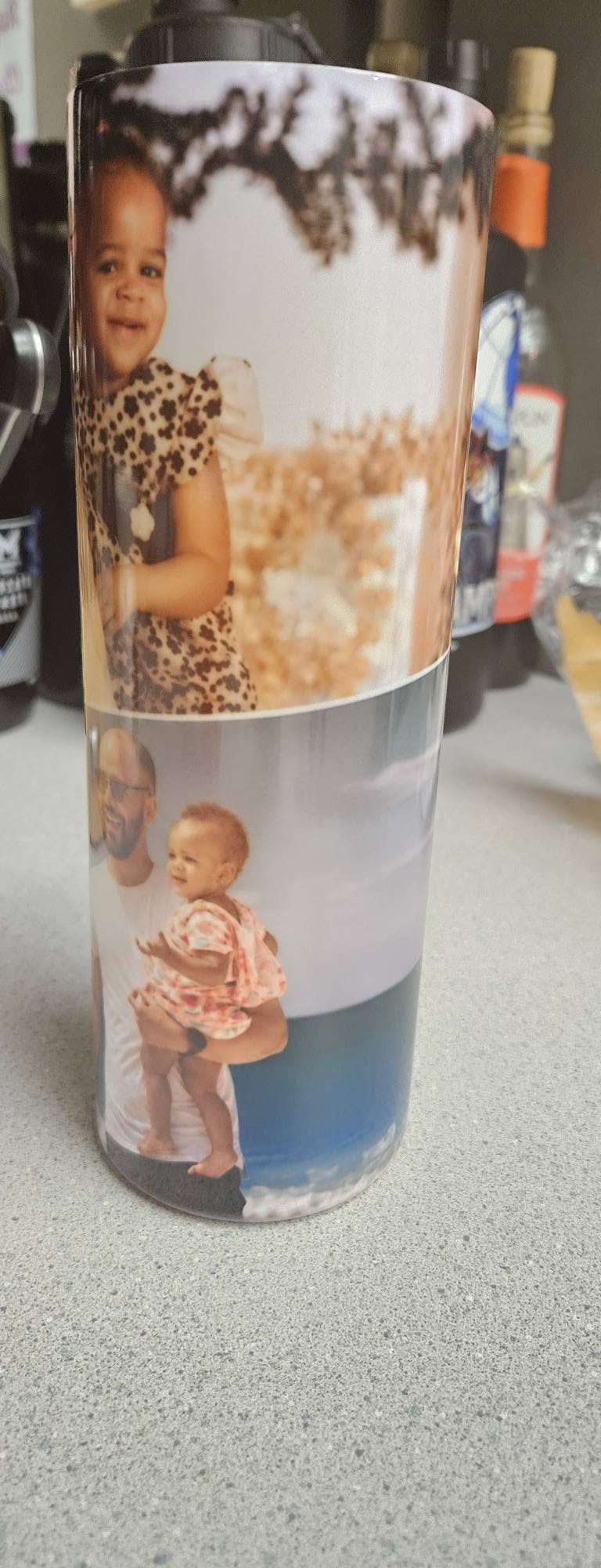 Custom Photo Collage Tumbler – 20 oz