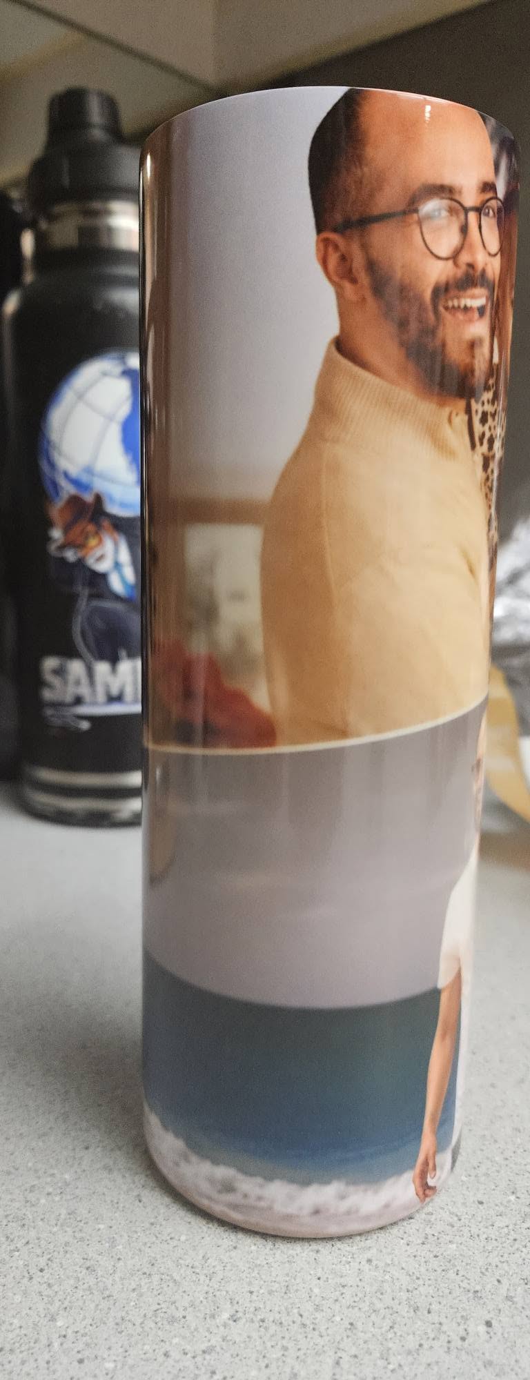 Custom Photo Collage Tumbler – 20 oz
