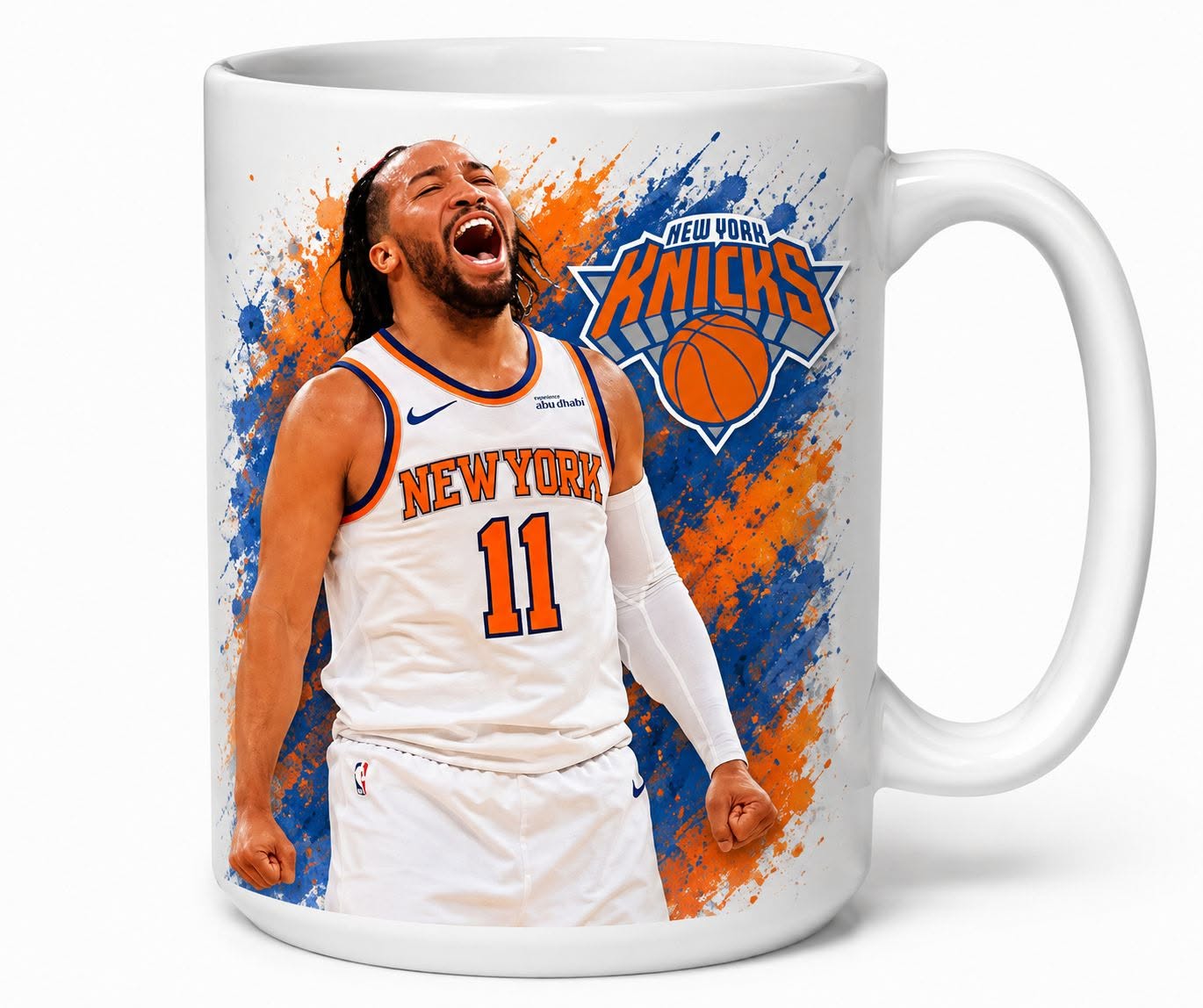 New York Basketball #11 Custom 15 oz Mug