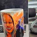 Custom New York Basketball Photo Mug – Personalized 11 oz Fan Gift