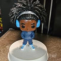 Custom Child Funko-Style 3D Figurine – Personalized Headphones Edition
