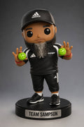 Custom Pickleball Player Funko-Style 3D Figurine – Personalized Sports Edition