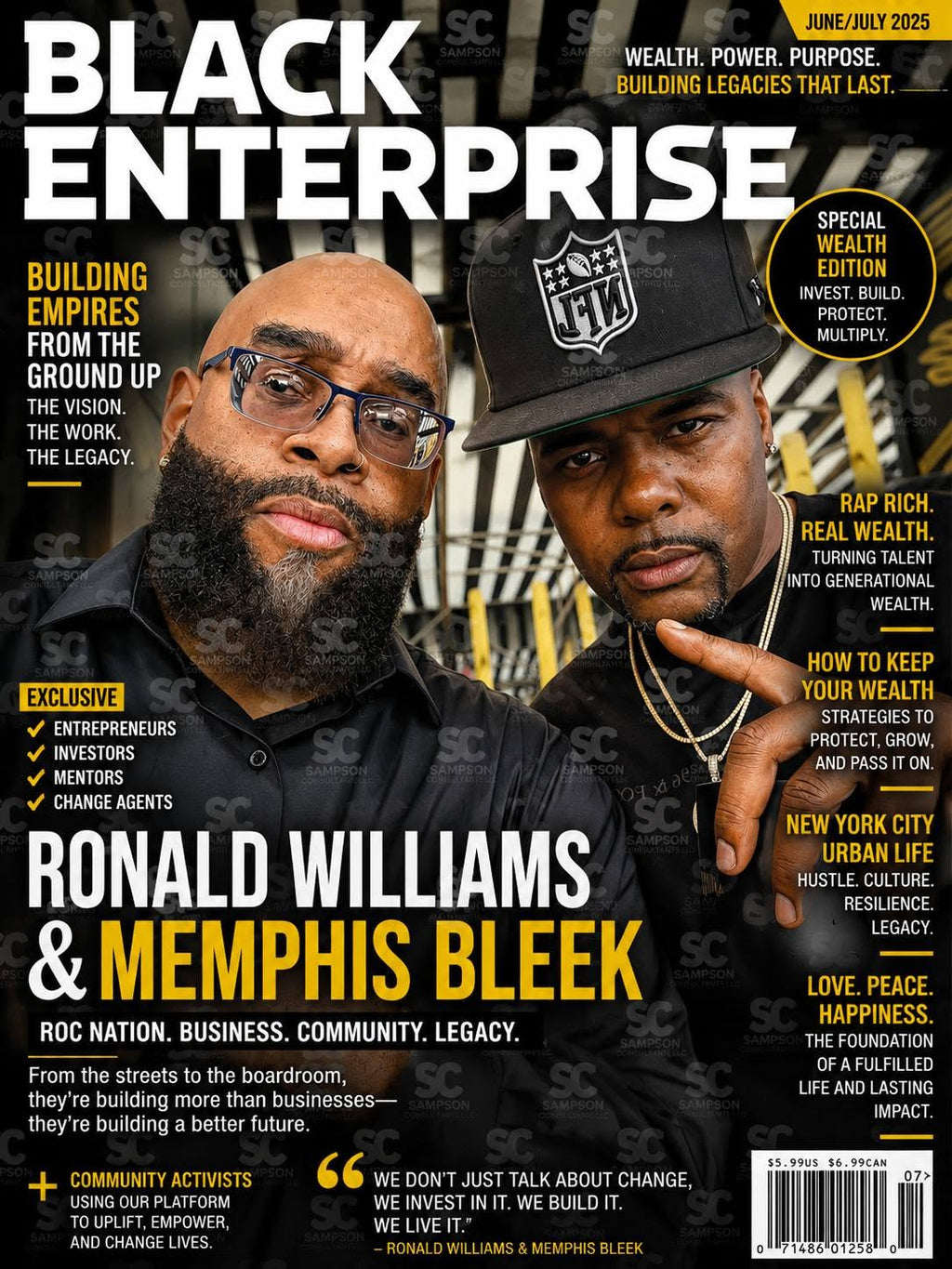 Custom Magazine Cover Poster – Personalized 24" × 36" Premium Wall Art