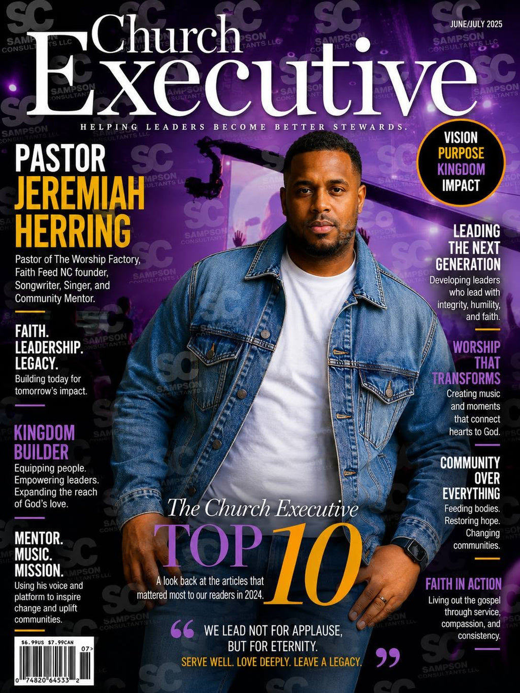 Custom Magazine Cover Poster – Personalized 24" × 36" Premium Wall Art