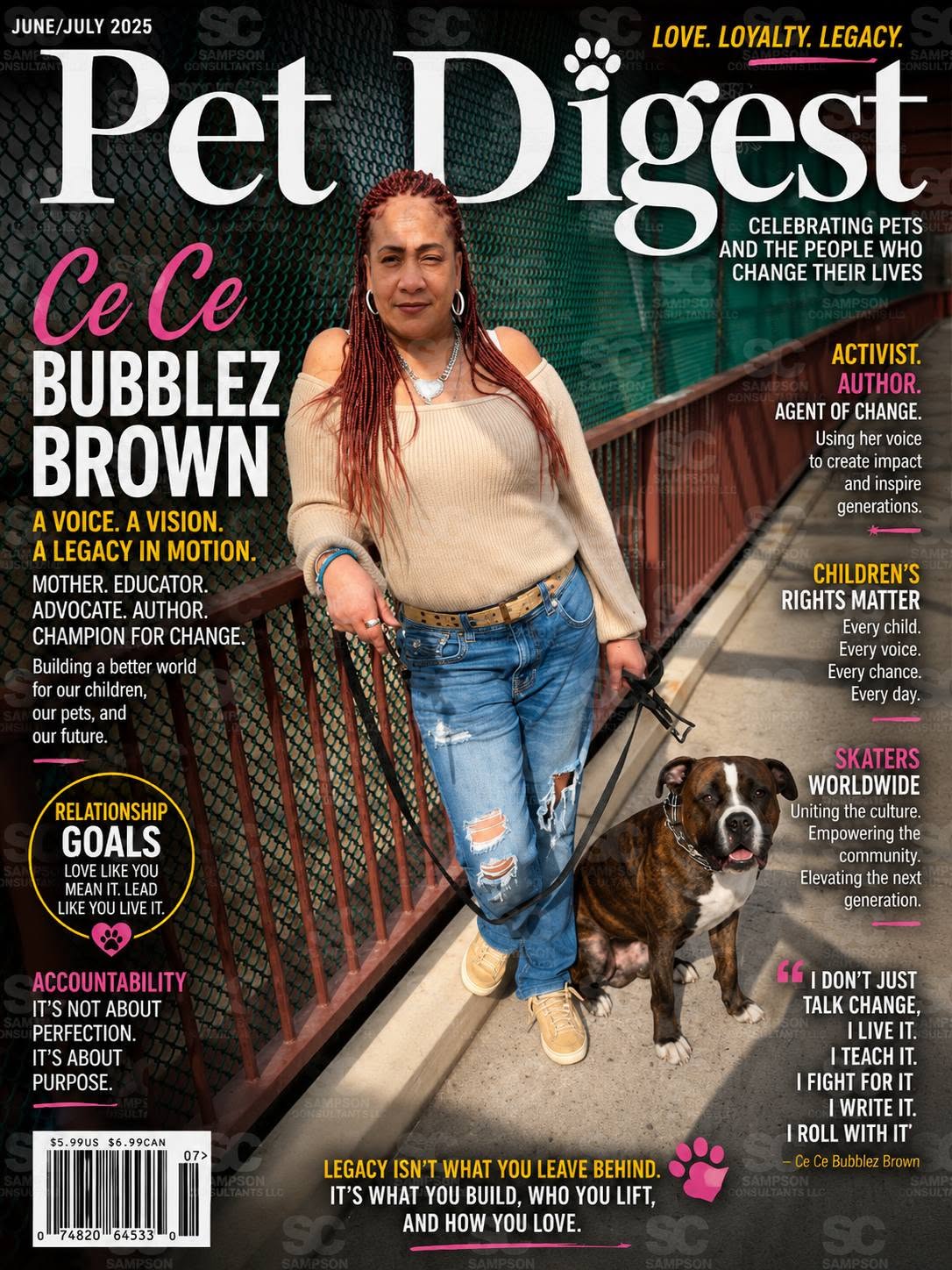 Custom Magazine Cover Poster – Personalized 24" × 36" Premium Wall Art