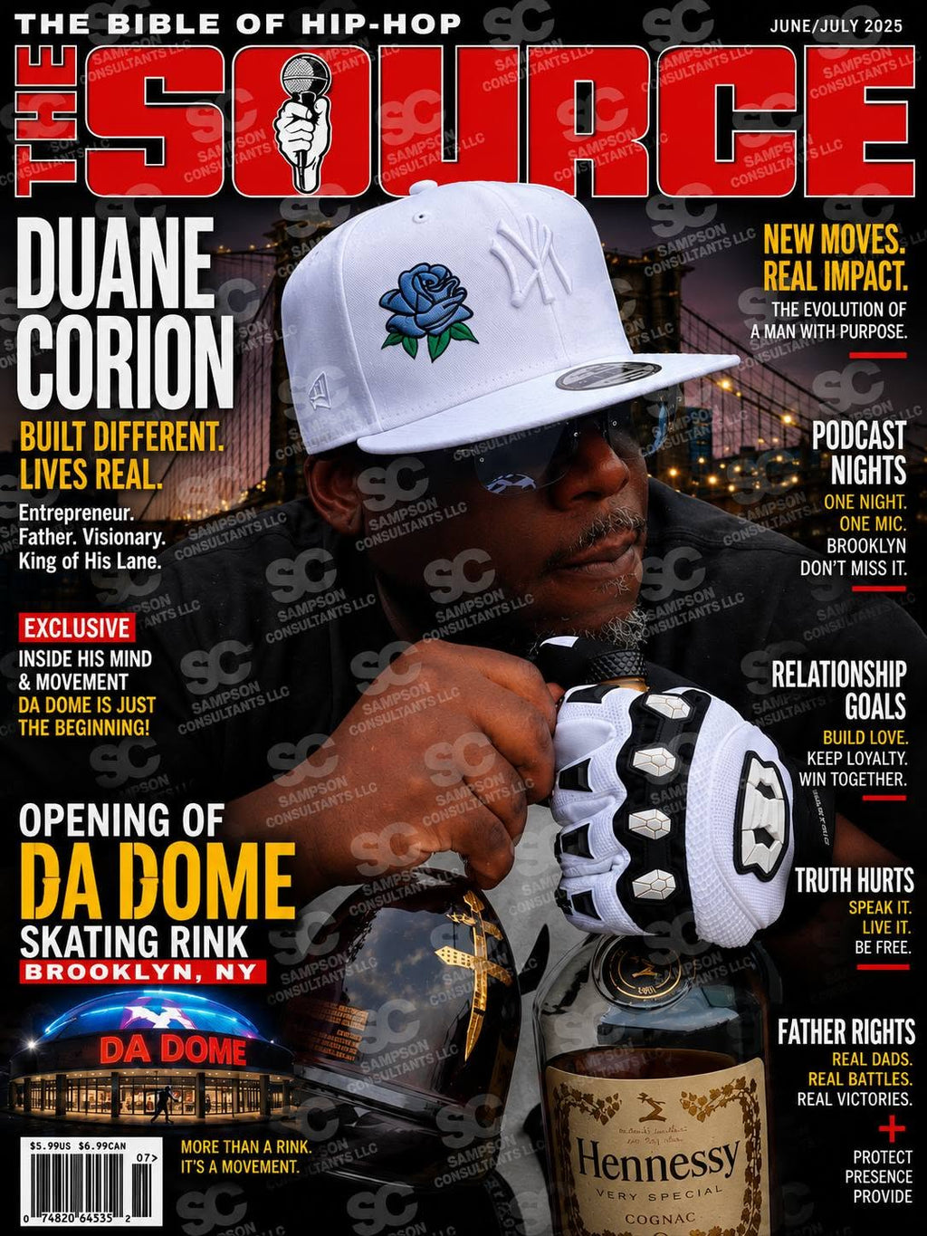 Custom Magazine Cover Poster – Personalized 24" × 36" Premium Wall Art