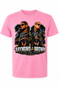 Raymond & Brown R&B Tour Graphic T-Shirt – Pink