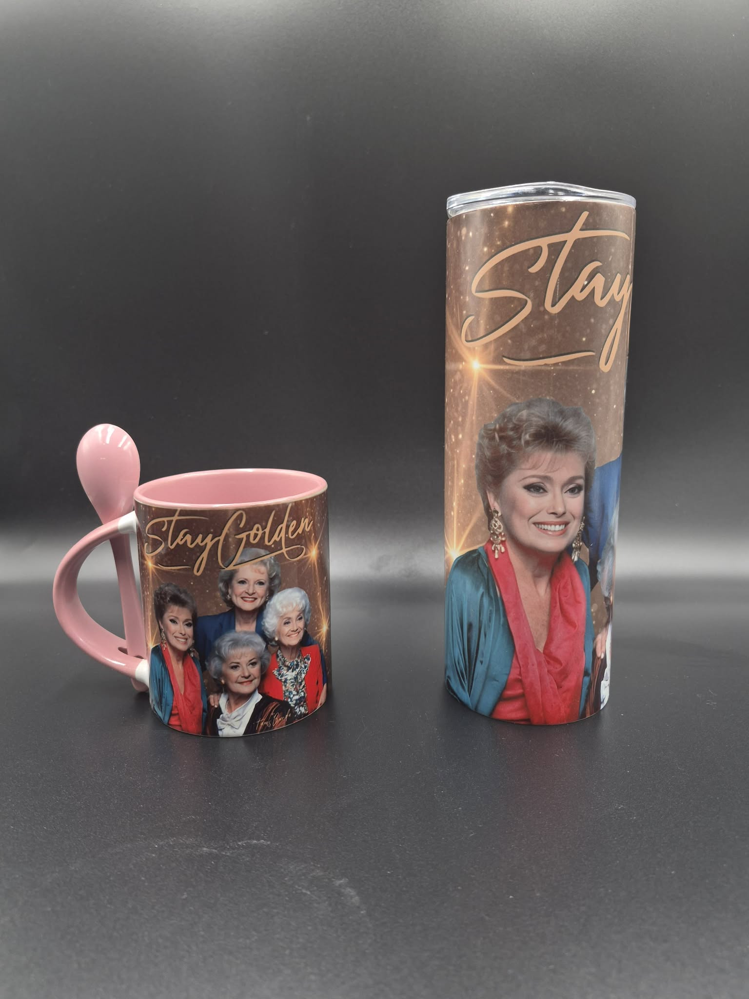 Stay Golden Tribute Gift Set – Mug & 20 oz Tumbler