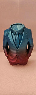 Custom 3D-Printed Formal Suit Figurine Body