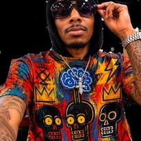 Abstract Street Art All-Over Print T-Shirt