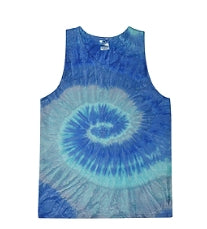 Tie Dye 6oz 100% Cotton Tie Dye Tank Top - td3500