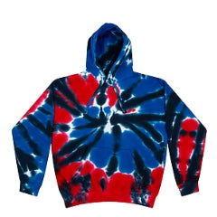 Tie Dye 9oz 80/20 Hooded Tie Dye Sweat - td8777