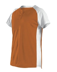 Alleson Athletic Womens Two Button Fastpitch Jersey - 522pdw