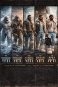 From Myth to Movement – Yeti Evolution Art Poster