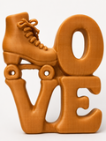 Roller Skate LOVE 3D-Printed Décor