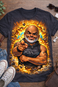 Custom Explosive Cartoon Portrait T-Shirt