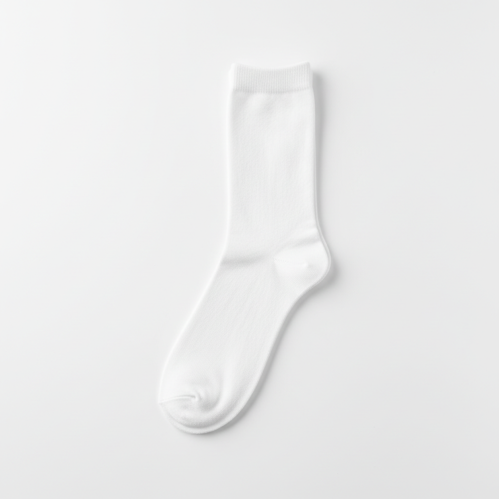 Blank White Socks